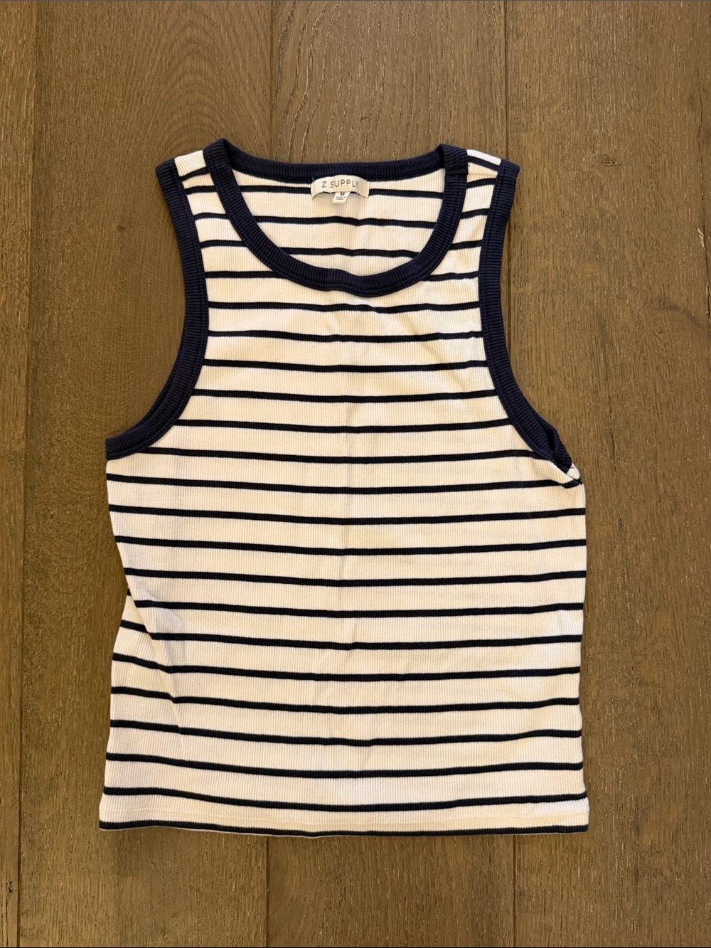 Z Supply Row Striped Scoop Tank